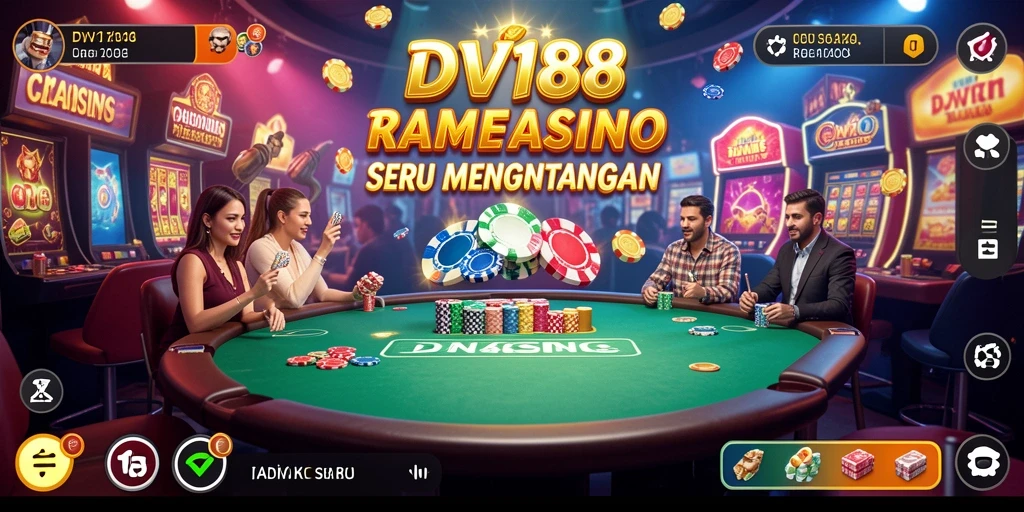Tampilan gameplay seru dan menantang di DV188.