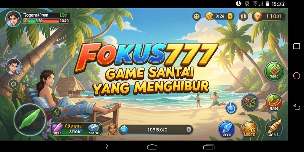 Gameplay FOKUS777 yang santai dan menyenangkan.
