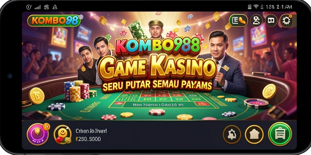 Gambaran menarik dari gameplay Kasino di KOMBO88.
