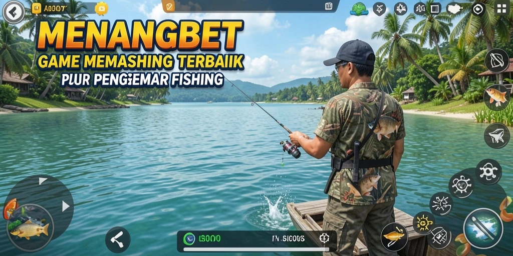 Screenshot gameplay MENANGBET yang menunjukkan pengalaman memancing yang seru.