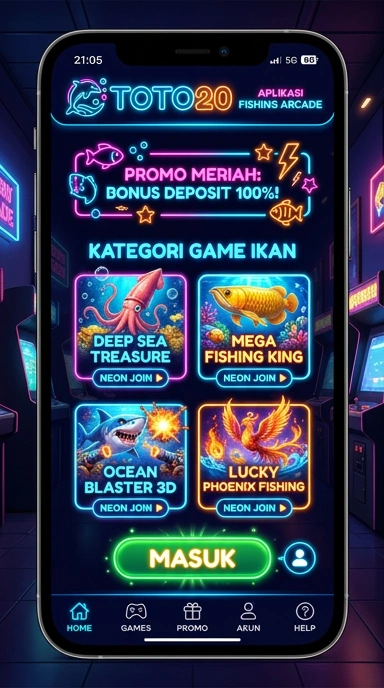 Cuplikan aplikasi unduh APK di toto20 dengan antarmuka yang ramah pengguna.